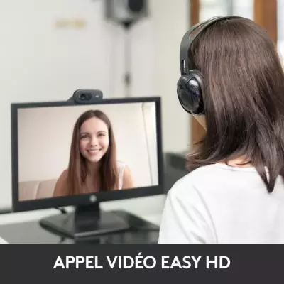 Webcam Logitech C270 720p avec Microphone intégré - Noir