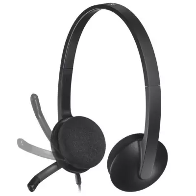 Casque PC Logitech H340 - micro-casque stéréo USB anti-parasites