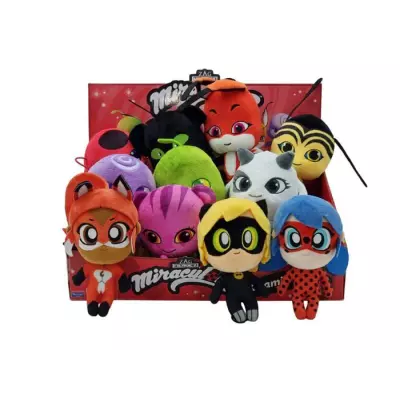 Peluche Ziggy 15 cm - BANDAI - Miraculous - Kwami doux