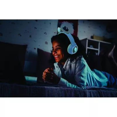 Casque lumineux pliable La Reine des Neiges - Son Bluetooth et filaire