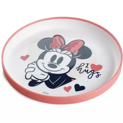 Ensemble repas Minnie 3 pièces pour bébé - Pratique et mignon!