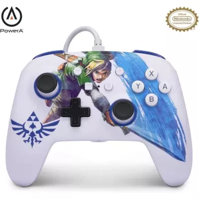 Manette Filaire Nintendo Switch - Épée légendaire Master Sword