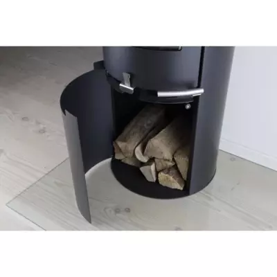Poêle à bois ADURO 9.5 - Puissance 6 KW - Noir
