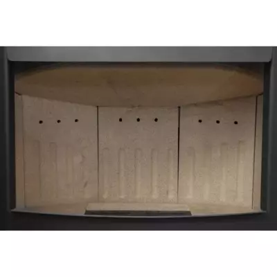 Poêle à bois ADURO 21 - 50240 - 6,5 KW - Noir - Design moderne