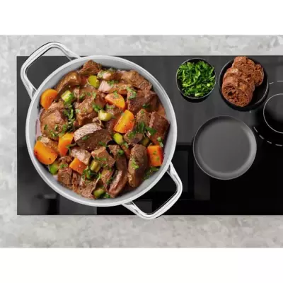 Marmite Arthur Martin 28 cm avec couvercle en Acier Inoxydable - Tous feux dont induction