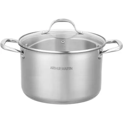 Faitout Arthur Martin Marmite 32 cm - Acier Inoxydable