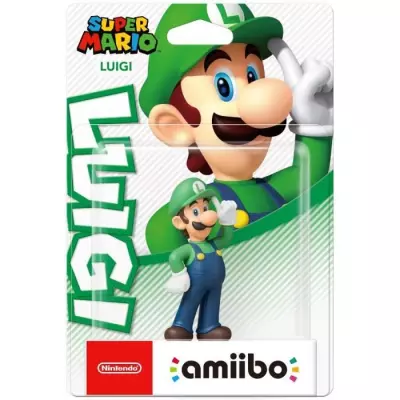 Figurine Amiibo Luigi Super Mario : Collection Jeu - Dimensions du Colis 13x20x10 cm