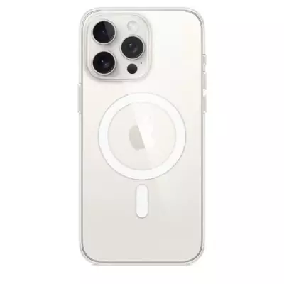 Coque transparente MagSafe pour iPhone 15 Pro Max - Protection optimale