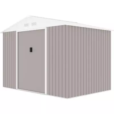Abri de jardin métal VENUS 5,29m² - Kit d'ancrage inclus