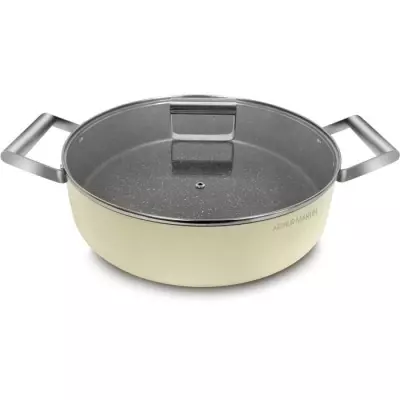 Faitout Arthur Martin AM6523 24 cm - Aluminium Forgé - Induction + Four