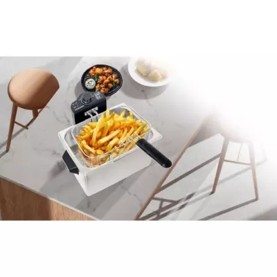 Friteuse ARTHUR MARTIN 5 L 2000 W Inox - 3 paniers