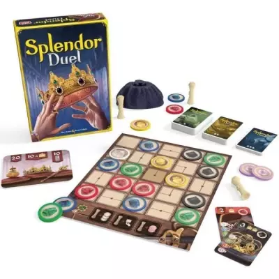 Splendor Duel - Jeu de société compact et captivant