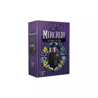 Jeu de plateau Mercredi - L'attaque du Hyde | Dimensions colis: 26x19x6 cm
