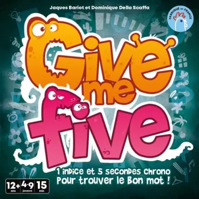 Défiez vos amis avec le jeu de communication Give me five - Asmodee