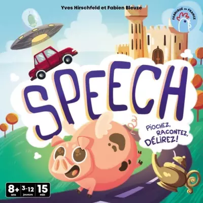 Invente une histoire avec Speech - Asmodee - Jeu de société innovant