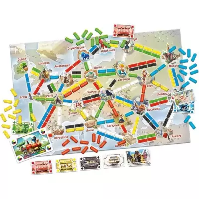 Découvrez les Aventuriers du Rail Mon Premier Voyage - Jeu de société