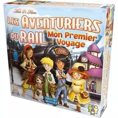 Découvrez les Aventuriers du Rail Mon Premier Voyage - Jeu de société