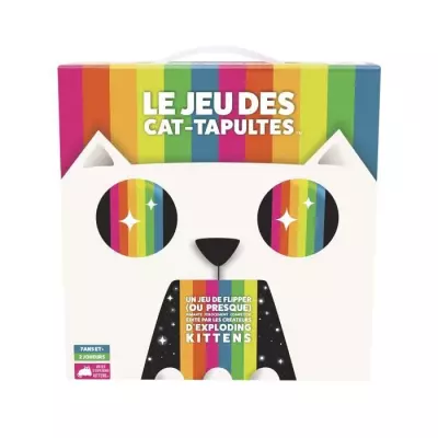 Jeu des Cat-Tapultes- Asmodee: Fun et ludique, idéal pour des parties en famille
