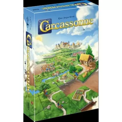 Jeu de société Z-Man Games - Carcassonne: Un incontournable ludique! Jeu de société Z-Man Games - Carcassonne: Un incontournable ludique!