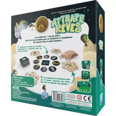 Space Cow | Attrape rêves | Jeu de société | Fun pour les petits | Dimensions: 21x20x8 cm