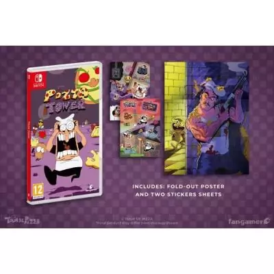 Jeu Nintendo Switch: Pizza Tower - Le jeu qui donne envie de manger en empilant les pizzas Jeu Nintendo Switch: Pizza Tower - Le jeu qui donne envie de manger en empilant les pizzas