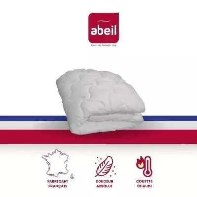 Couette chaude Douceur Absolue 140x200 cm blanc