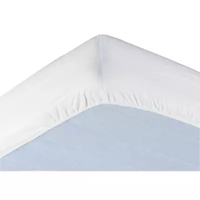 Protégez votre matelas avec style: Alèse housse imperméable Transalese en éponge 100% coton - 90 x 200 cm - Blanc