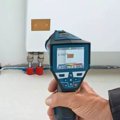 Détecteur thermique Bosch GIS 1000 C Bluetooth - Précis et polyvalent