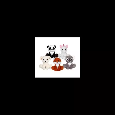 Peluche Puppy Eyes Pets Chien Creme - 40 cm, Doux et Adorable