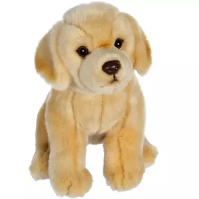Peluche Chien Labrador Beige GIPSY TOYS 25 cm - Doux et Adorable