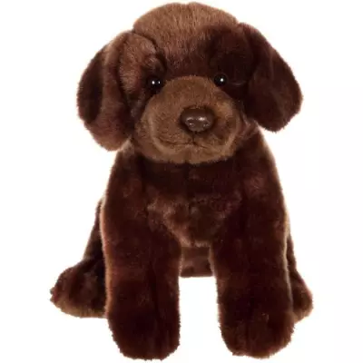 Peluche Chien Labrador Marron GIPSY TOYS - Assis, 25 cm