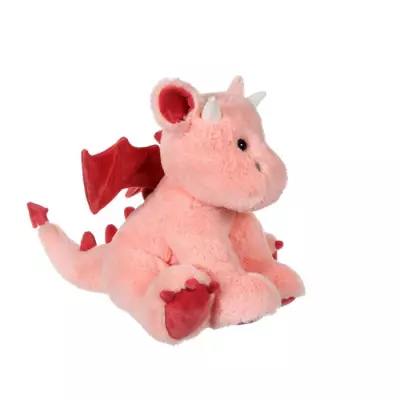 Peluche Dragon Trendy, Rose Poudré 30cm - Format compact