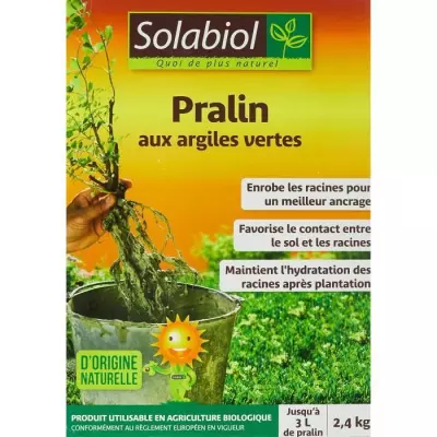 Solabiol SOPRAL3 Pralin Aux Argiles Vertes - 3L - 2,4kg
