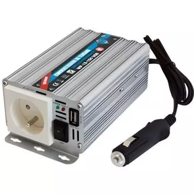 Convertisseur Auto 12/220V 150W avec Prise USB