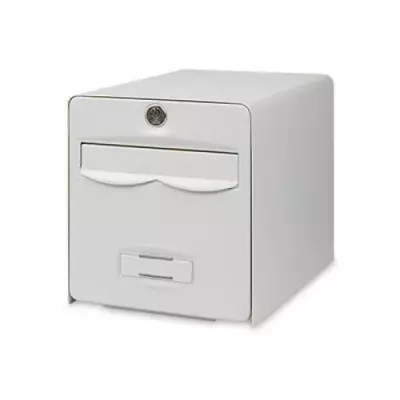Boîte aux lettres Balthazar en acier galvanisé - Blanc