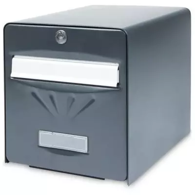 Boîte aux lettres Balnéaire en acier galvanisé - Gris anthracite Boîte aux lettres Balnéaire en acier galvanisé - Gris anthracite