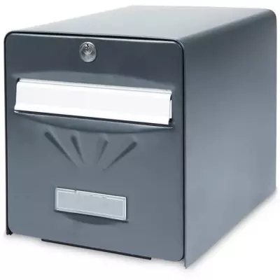Boîte aux lettres Balnéaire en acier galvanisé - Gris anthracite Boîte aux lettres Balnéaire en acier galvanisé - Gris anthracite