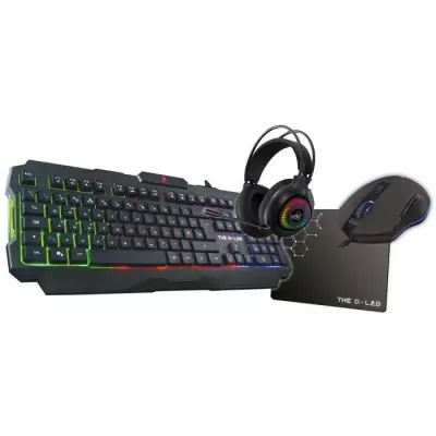 Pack Gamer 4 en 1 - The G-Lab - COMBO ACTINIUM