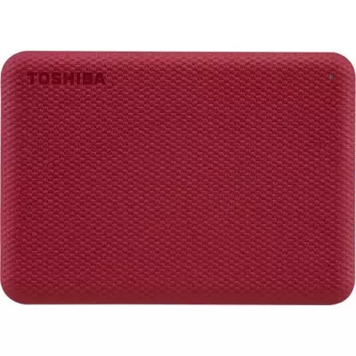 Disque dur externe Toshiba Canvio Advance 1 To Rouge - Compact et performant