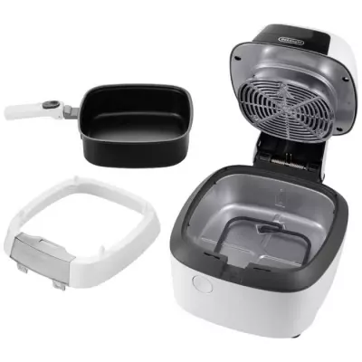 Friteuse DELONGHI FH2133/1 - Capacité 1,25kg - Cuve anti-adhérente - 1400W