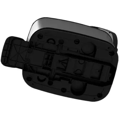 Poubelle à pédale Chic Bin Style - 42.5L - Noir - Design élégant