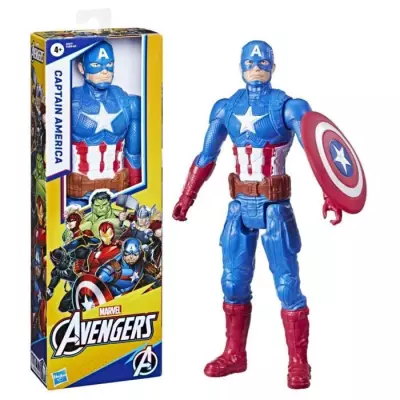Marvel Avengers AVN TITAN HERO FIGURE CAPTAIN AMERICA Marvel Avengers AVN TITAN HERO FIGURE CAPTAIN AMERICA
