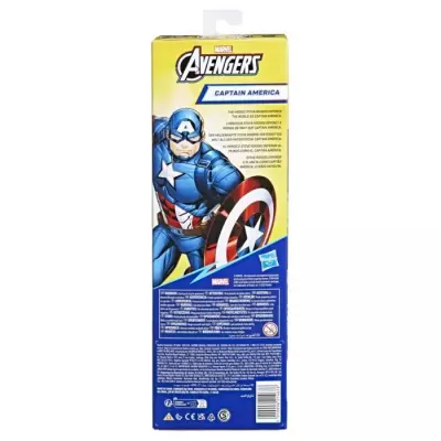 Marvel Avengers AVN TITAN HERO FIGURE CAPTAIN AMERICA Marvel Avengers AVN TITAN HERO FIGURE CAPTAIN AMERICA
