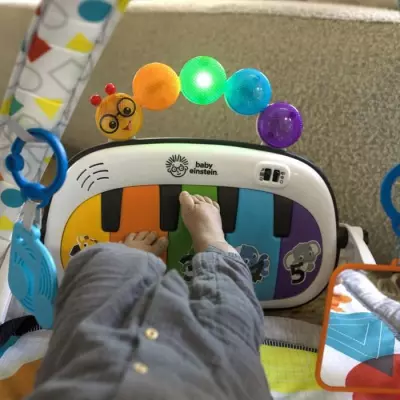 Tapis d'éveil bébé évolutif 4-en-1 - Kickin' Tunes - Mult Tapis d'éveil bébé évolutif 4-en-1 - Kickin' Tunes - Mult