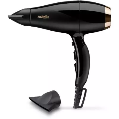 Sèche-cheveux BaByliss 6714E Super Pro 2300 - Moteur AC - Fabriqué en Italie