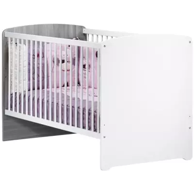 Lit bébé évolutif Nao - 140 x 70 cm - Blanc
