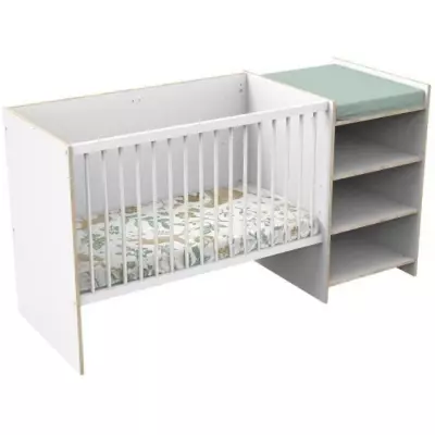 Lit bébé combiné évolutif en bois - Babyprice First 90x190cm