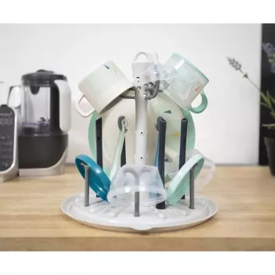 Égoutte-biberons BABYMOOV ultra-modulable - Jusqu'à 6 biberons et accessoires