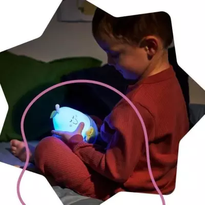 Veilleuse silicone BADABULLE BERTILLE - Lumière douce