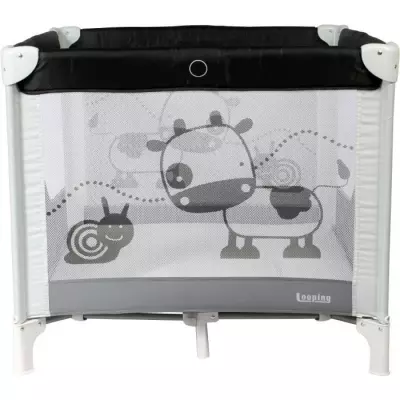Parc Bébé Pliant 90x90cm - Espace de Jeux Pratique & Transportable